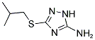 3-(ISOBUTYLTHIO)-1H-1,2,4-TRIAZOL-5-AMINE Struktur