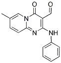 2-ANILINO-7-METHYL-4-OXO-4H-PYRIDO[1,2-A]PYRIMIDINE-3-CARBALDEHYDE Struktur