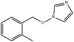 1-[(2-METHYLBENZYL)OXY]-1H-IMIDAZOLE Struktur