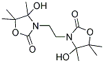 4-HYDROXY-3-[2-(4-HYDROXY-4,5,5-TRIMETHYL-2-OXO-1,3-OXAZOLIDIN-3-YL)ETHYL]-4,5,5-TRIMETHYL-1,3-OXAZOLIDIN-2-ONE Struktur