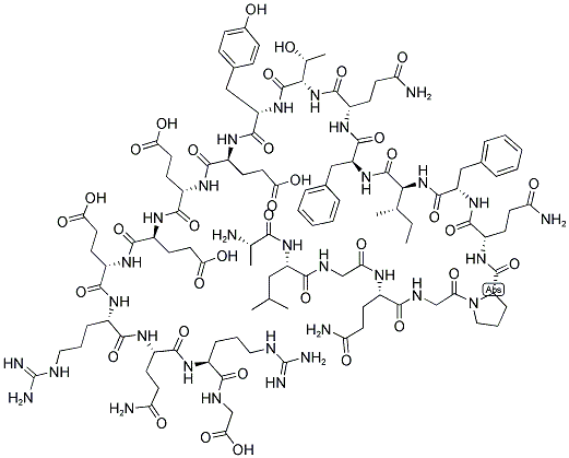 (THR49)-T CELL RECEPTOR PEPTIDE VB5.2 (38-58) (HUMAN) Struktur