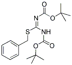 2-BENZYL-1,3-BIS(TERT-BUTOXYCARBONYL)-2-THIOPSEUDOUREA Struktur