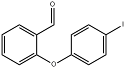 2-(4-IODOPHENOXY)BENZENECARBALDEHYDE Struktur