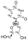 THYMIDINE (U-13C10; U-15N2) Struktur