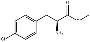 METHYL (2S)-2-AMINO-3-(4-CHLOROPHENYL)PROPANOATE Struktur