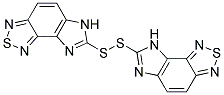 7-(8H-IMIDAZO[4,5-E][2,1,3]BENZOTHIADIAZOL-7-YLDITHIO)-6H-IMIDAZO[4,5-E][2,1,3]BENZOTHIADIAZOLE Struktur