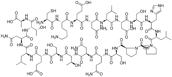 CDK6, C-TERMINAL (306-326) BLOCKING PEPTIDE, HUMAN Struktur