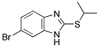 6-BROMO-2-(ISOPROPYLTHIO)-1H-BENZIMIDAZOLE Struktur