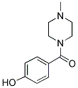 (4-HYDROXY-PHENYL)-(4-METHYL-PIPERAZIN-1-YL)-METHANONE Struktur