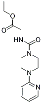 ETHYL 2-((4-(2-PYRIDYL)PIPERAZINYL)CARBONYLAMINO)ACETATE Struktur