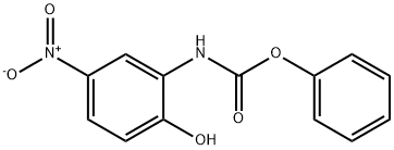 PHENYL 2-HYDROXY-5-NITROPHENYLCARBAMATE Struktur