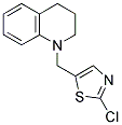 1-[(2-CHLORO-1,3-THIAZOL-5-YL)METHYL]-1,2,3,4-TETRAHYDROQUINOLINE Struktur