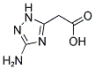 (3-AMINO-1H-1,2,4-TRIAZOL-5-YL)ACETIC ACID Struktur