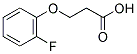 3-(2-FLUORO-PHENOXY)-PROPIONIC ACID Struktur