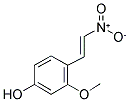 1-(4-HYDROXY-2-METHOXYPHENYL)-2-NITROETHENE Struktur