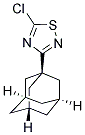 3-(1-ADAMANTYL)-5-CHLORO-1,2,4-THIADIAZOLE Struktur