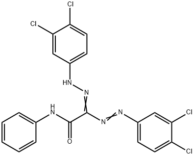 2-[2-(3,4-DICHLOROPHENYL)DIAZENYL]-2-[2-(3,4-DICHLOROPHENYL)HYDRAZONO]-N-PHENYLACETAMIDE Struktur