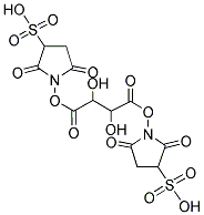 DISULPHOSUCCINIMIDYL TARTARATE Struktur