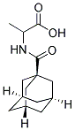 2-[(1-ADAMANTYLCARBONYL)AMINO]PROPANOIC ACID Struktur