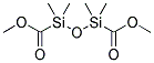 1,3-BIS(CARBOMETHOXY)TETRAMETHYLDISILOXANE Struktur