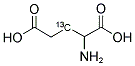 DL-GLUTAMIC ACID-3-13C Struktur