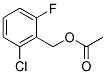 2-CHLORO-6-FLUOROBENZYL ACETATE Struktur