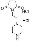 N-[2-(1-PIPERAZINYL)ETHYL]MALEIMIDE, DIHYDROCHLORIDE Struktur