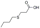 3-N-BUTYLSULFANYLPROPIONIC ACID Struktur