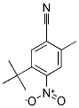 5-TERT-BUTYL-4-NITRO-2-METHYLBENZONITRILE Struktur