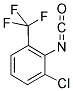 2-CHLORO-6-(TRIFLUOROMETHYL)PHENYL ISOCYANATE Struktur