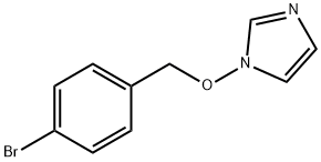 1-[(4-BROMOBENZYL)OXY]-1H-IMIDAZOLE Struktur