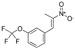 (3-(TRIFLUOROMETHOXY)PHENYL)-2-NITROPROPENE Struktur