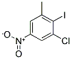 3-CHLORO-2-IODO-5-NITROTOLUENE Struktur