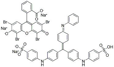 METHYL BLUE-EOSIN Struktur