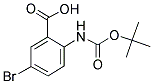 BOC-2-AMINO-5-BROMOBENZOIC ACID Struktur