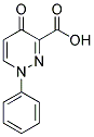 4-OXO-1-PHENYL-1,4-DIHYDRO-3-PYRIDAZINECARBOXYLIC ACID Struktur