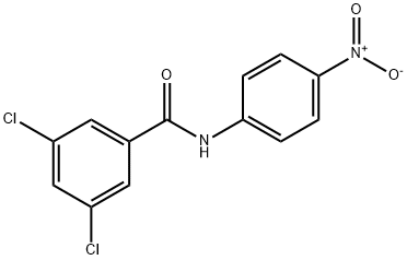 3,5-DICHLORO-N-(4-NITROPHENYL)BENZENECARBOXAMIDE Struktur