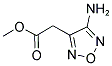 (4-AMINO-FURAZAN-3-YL)-ACETIC ACID METHYL ESTER Struktur