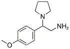 2-(4-METHOXYPHENYL)-2-PYRROLIDINYLETHYLAMINE Struktur