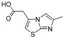 (6-METHYLIMIDAZO[2,1-B][1,3]THIAZOL-3-YL)ACETIC ACID Struktur