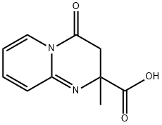 2-METHYL-4-OXO-3,4-DIHYDRO-2H-PYRIDO[1,2-A]-PYRIMIDINE-2-CARBOXYLIC ACID Struktur