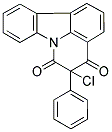 5-CHLORO-5-PHENYL-4H-PYRIDO[3,2,1-JK]CARBAZOLE-4,6(5H)-DIONE Struktur