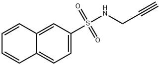 (2-NAPHTHYLSULFONYL)PROP-2-YNYLAMINE Structure