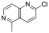 2-CHLORO-5-METHYL[1,6]NAPHTHYRIDINE Struktur