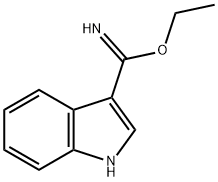 1H-INDOLE-3-CARBOXIMIDIC ACID ETHYL ESTER Struktur