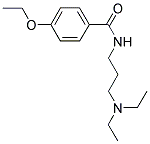 N-(3-DIETHYLAMINO-PROPYL)-4-ETHOXYBENZAMIDE Struktur