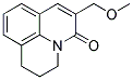 2,3-DIHYDRO-6-(METHOXYMETHYL)-(1H,5H)-BENZO[IJ]QUINOLIZIN-5-ONE Struktur