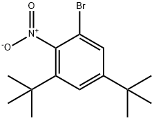 1-BROMO-3,5-DITERT-BUTYL-2-NITROBENZENE Struktur