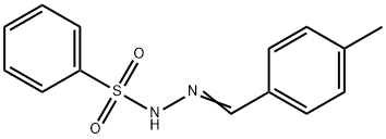 N'-[(E)-(4-METHYLPHENYL)METHYLIDENE]BENZENESULFONOHYDRAZIDE Struktur