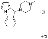 9-(4-METHYLPIPERAZIN-1-YL)-(9H)-PYRROLO[1,2-A]INDOLE, DIHYDROCHLORIDE Struktur